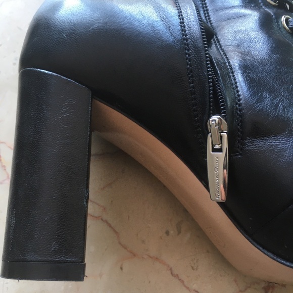 Mint Gianvito Rossi knee high leather boots. - Picture 12 of 12